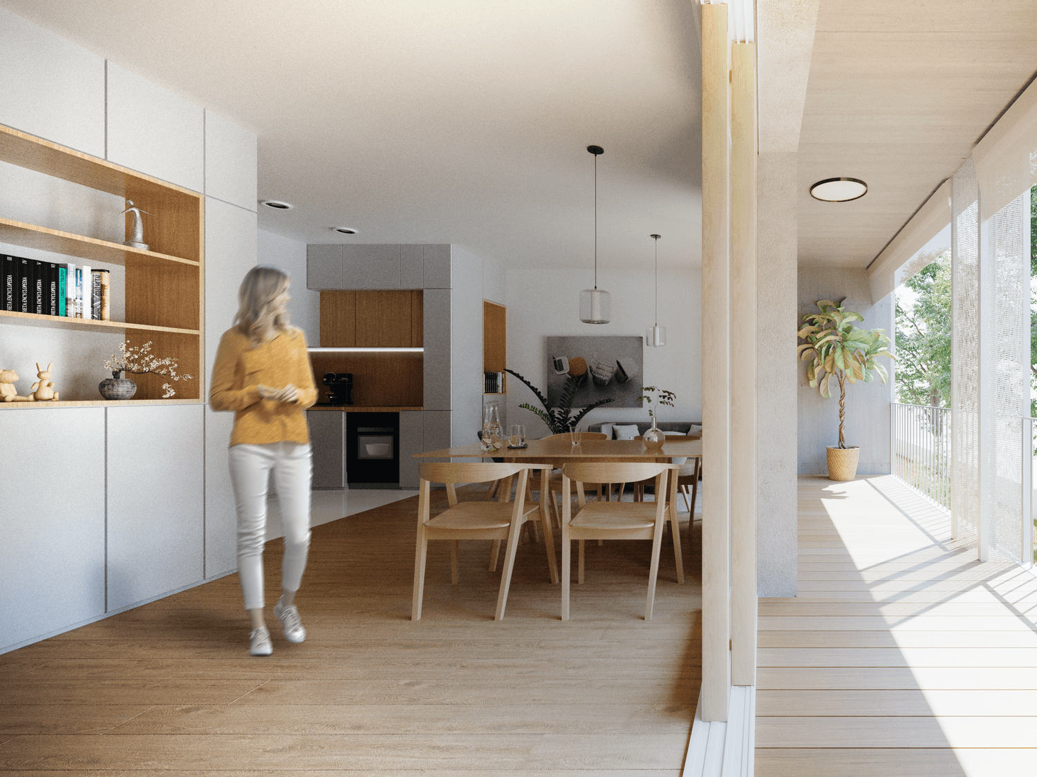 Equinox designed this 16-units multi-residential building in Budapest.