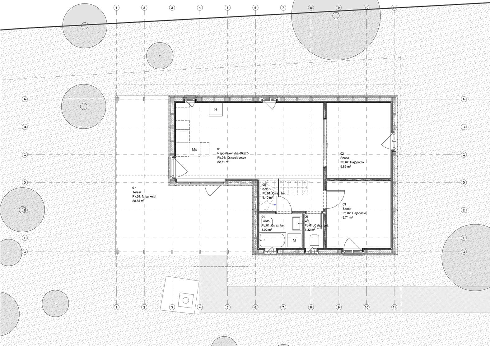 This Equinox project involves designing and building a small family home in Szigetmonostor.