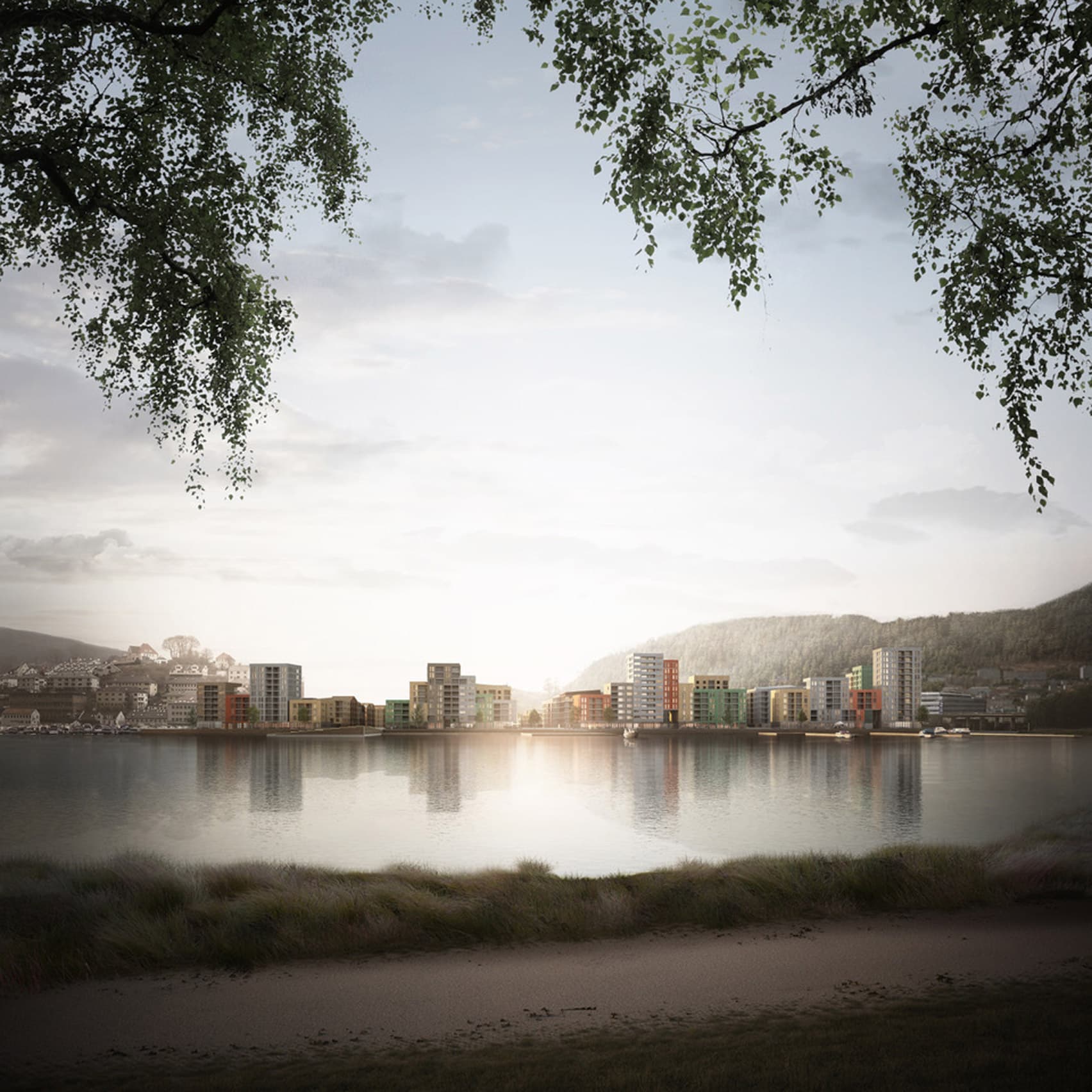 Trenezia is the masterplan for a zero-emission village in Norway; the Equinox Founding Partners were sustainability consultants on this project.