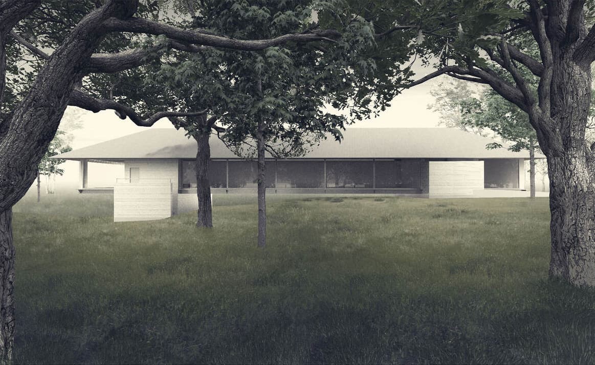 Az Equinox cég által készített Kunffy Galéria bővítésének látványterve