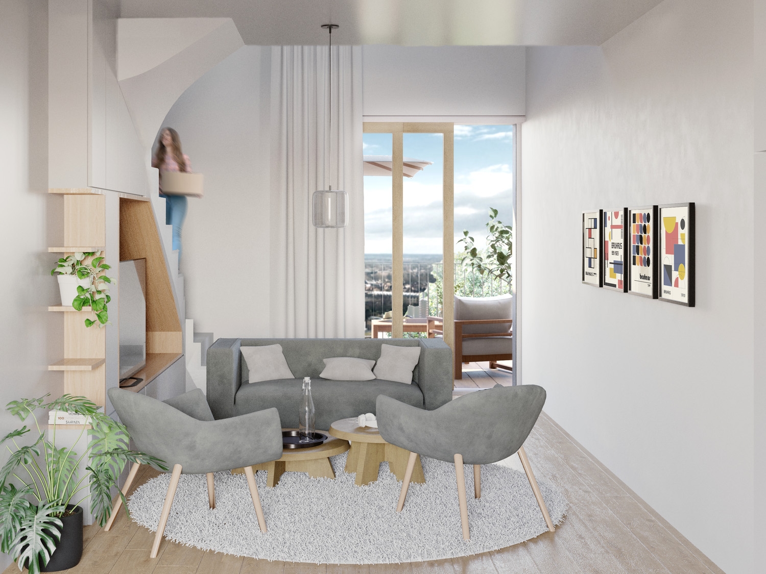 Equinox designed this 16-units multi-residential building in Budapest.